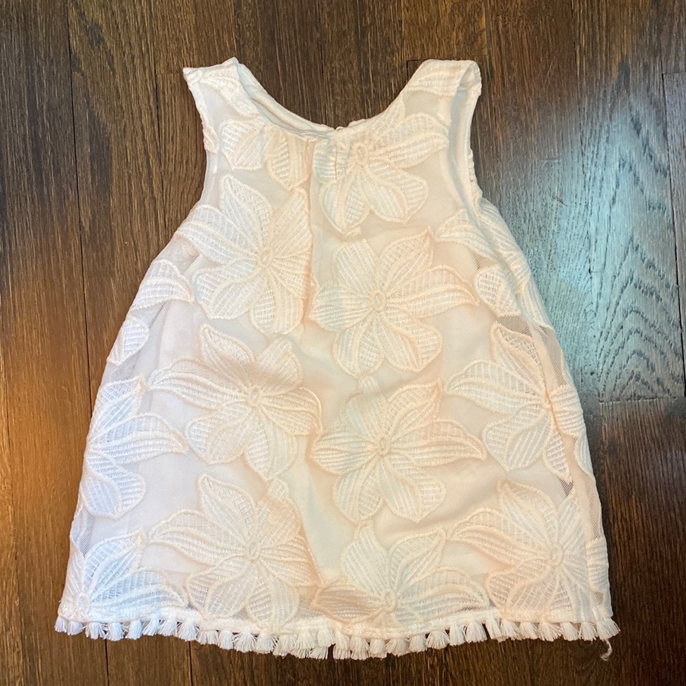 Genuine Kids by OshKosh 12 month white dress